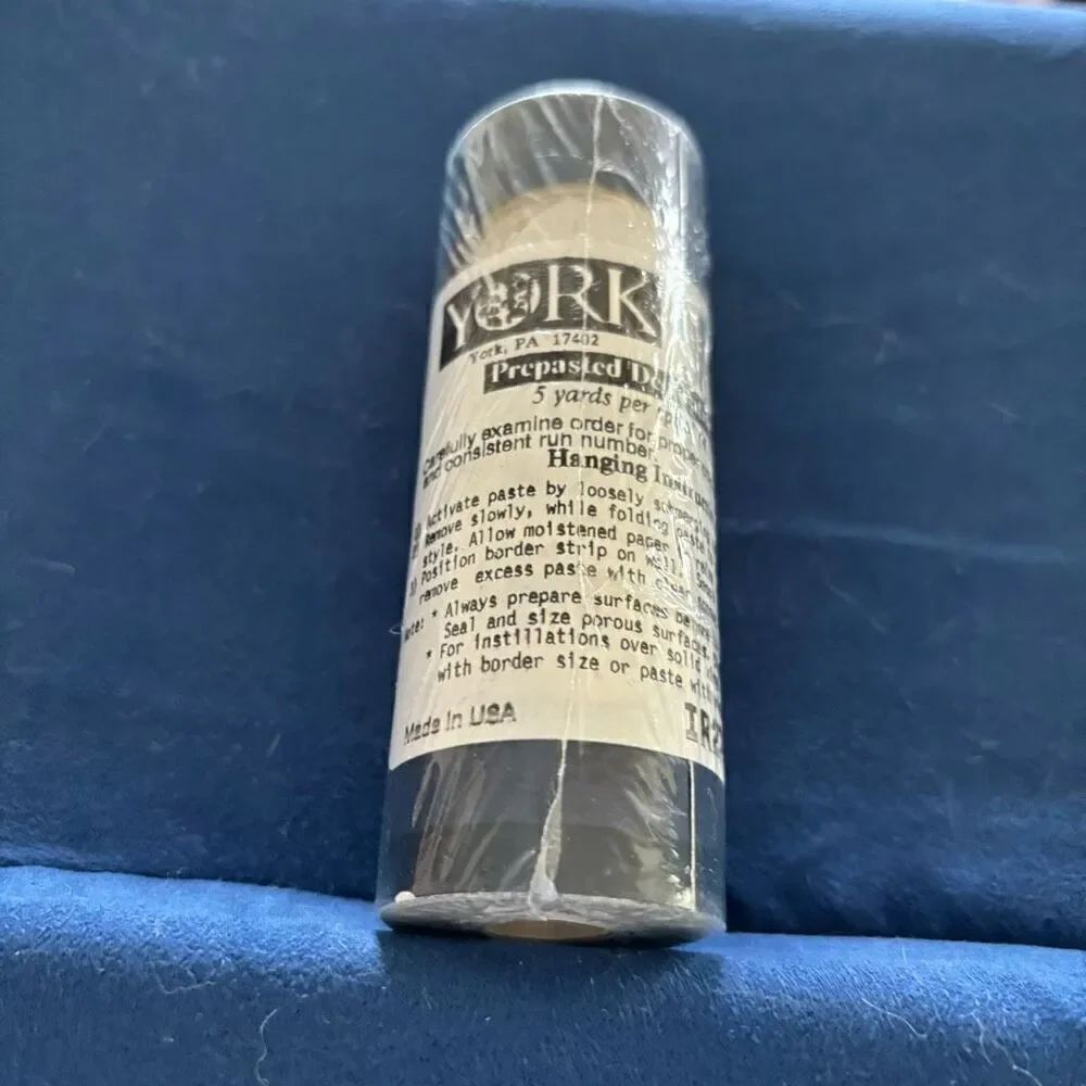 York Prepasted Decorative Border IR2758B R-04 Baseball Theme 5 Yards